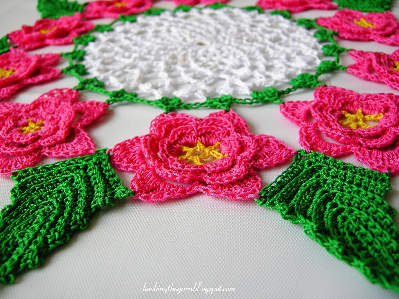 Transformed Crochet Flower Doily Asmi Handmade