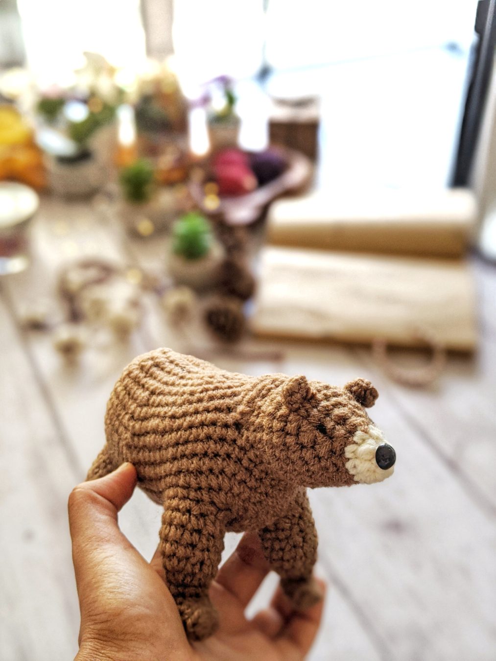 Amigurumi Grizzly Bear crochet pattern | Asmi Handmade